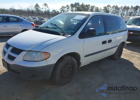 2003 Dodge Caravan Se z USA, uszkodzony, nr VIN 1D4GP25B33B149031
